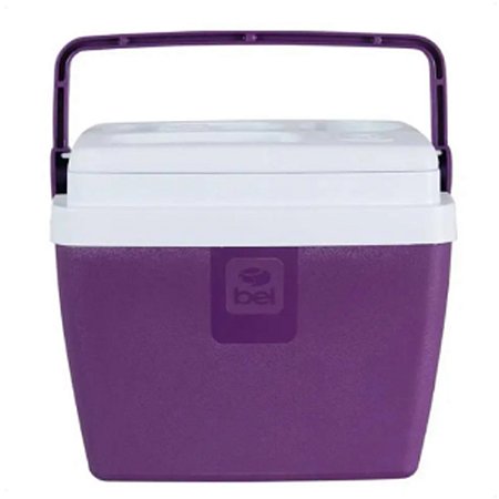 Caixa Térmica Cooler 12 Litros Cor Açaí Alimentos Bebidas