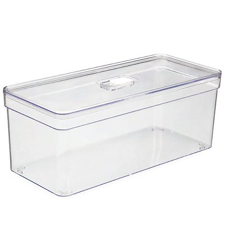 Organizador de Alimentos e Frutas 6,8 Litros 33 Cm Com Tampa