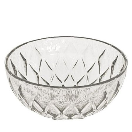 Bowl Tigela de Plástico Para Sobremesa 310ml Cristal 11x5 cm