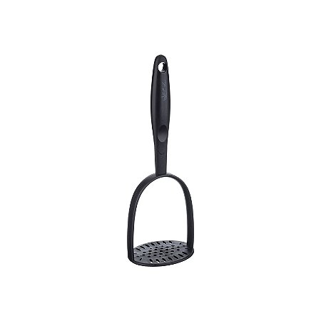 Amassador de Legumes Profissional Nylon Preto 26cm