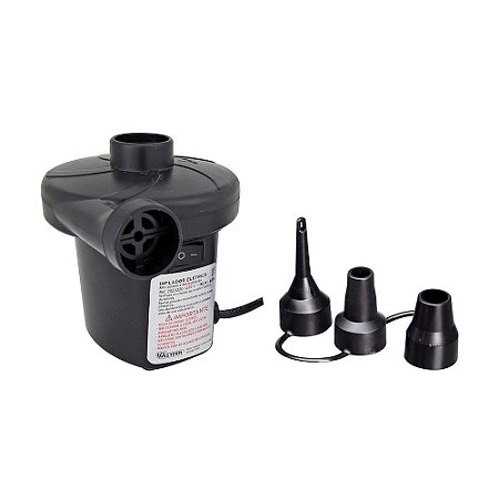 Bomba De Ar Elétrica 127V Inflador Inflar Encher Colchão
