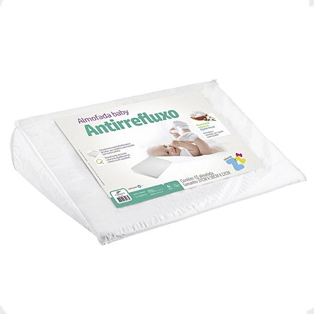 almofada Baby Antirrefluxo Pequena Travesseiro Bebê 37X58X12