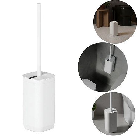 Escova Sanitária Aura Com Suporte SS400 Ou Branco