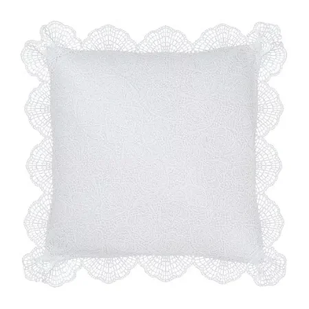 Almofada Vivienne Branco Buddemeyer Luxus 40 x 40 cm