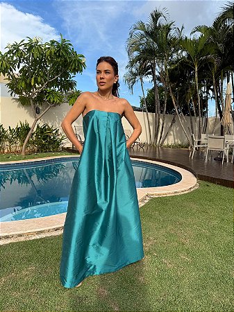 Vestido Longo Tomara que Caia Arabesque Lisos