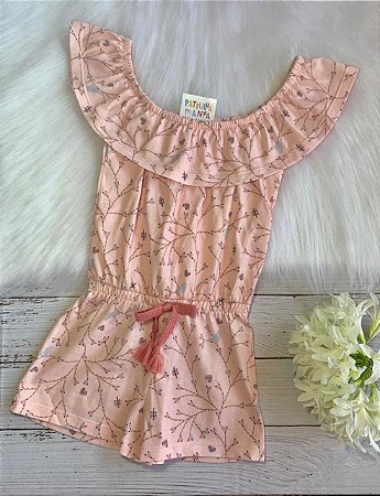 Macaquinho Ciganinha - Floral