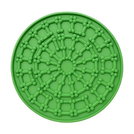 Comedouro Interativo de Silicone - Verde