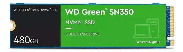 HD SSD M.2 NVME 480GB - WD Green