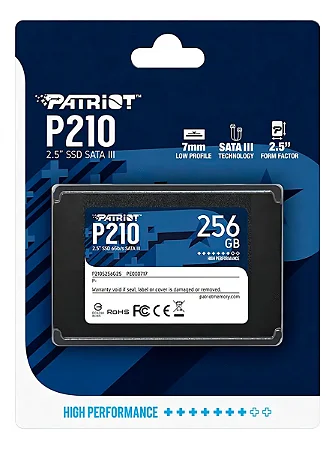 HD SSD Sata 256GB - Patriot