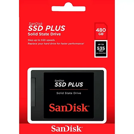 HD SSD Sata 480GB - SanDisk