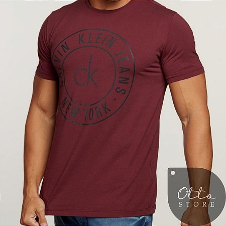 camiseta basica calvin klein