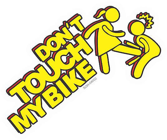 Não encosta na minha Bike