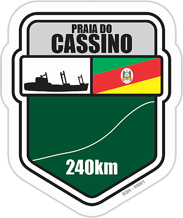 Patch Adesivo Praia do Cassino