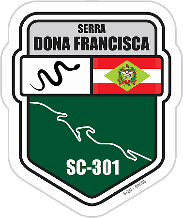Patch Adesivo Serra Dona Francisca
