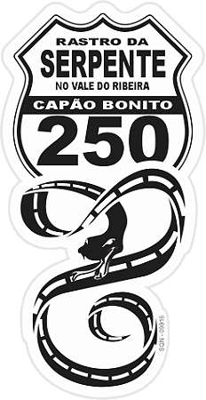 Patch Adesivo Rastro da Serpente Capão Bonito