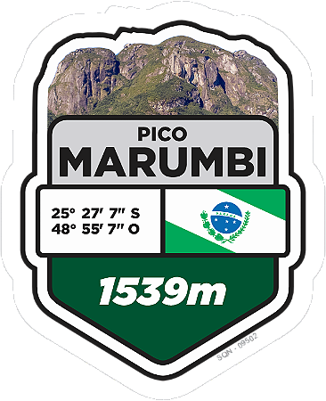 Patch Adesivo Pico Marumbi