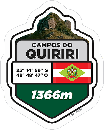 Patch Adesivo Campos do Quiriri