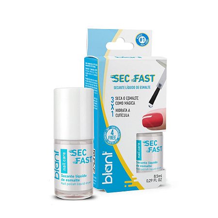 Secante Rápido Esmaltes Sec Fast 3x1 Seca Como Mágica Blant