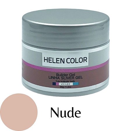 Gel para Unhas de Gel Helen Color Linha Silver – Nude 35g