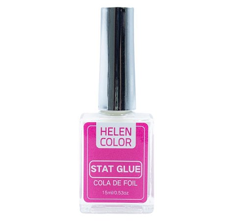 Cola Para Nail Foil 15 ml Helen Color, Decoração, Acrygel