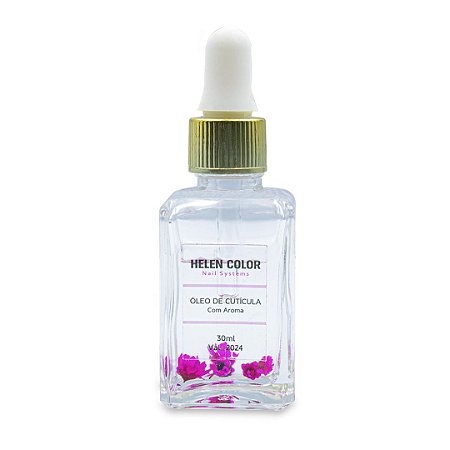 Óleo De Cutícula Hidratante Aroma Unhas 30ml, Helen Color