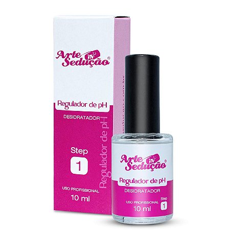 Regulador de pH Desidratador Unhas de Gel 10ml, Arte Sedução