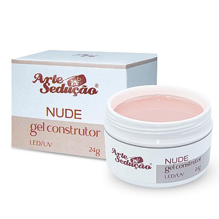 Gel Construtor para Unhas de Gel Nude 24g, Arte Sedução