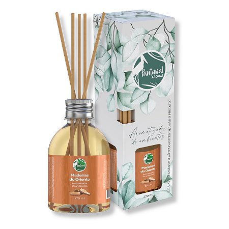Aromatizador Ambiente Madeiras Oriente 270ml Pantanal Aromas