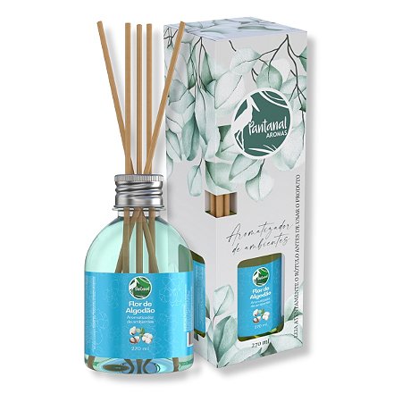 Aromatizador Ambiente Flor de Algodão 270 ml Pantanal Aromas