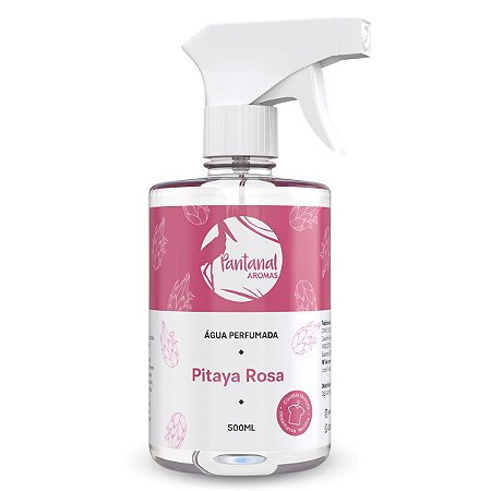 Água Perfumada Roupa Lençol Tecido Aroma Pitaya Rosa 500 ml