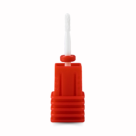 Broca XS Barrel Ball F Cerâmica Fina Lixa Unhas Alongamento Gel Fibra Acrigel Manicure Nail Designer, Arte Sedução