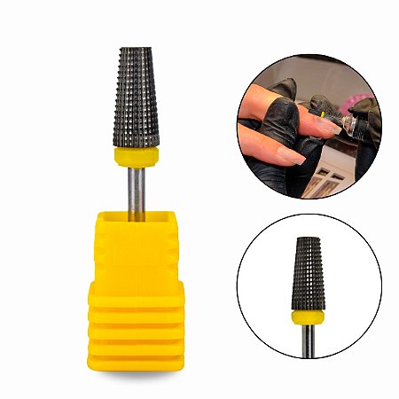 Broca Para Lixadeira Elétrica XF Tungstênio Umbrella TRL Bit Corte Extra Fino Unhas Alongamento Gel Fibra Porcelana Acabamento Design
