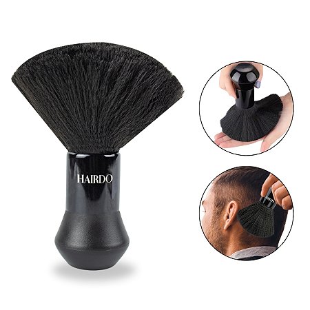 Espanador Escova Barbear Fios Corte Cabelo Barbearia Masculino Limpeza Organização Profissional Cabo Ergonômico