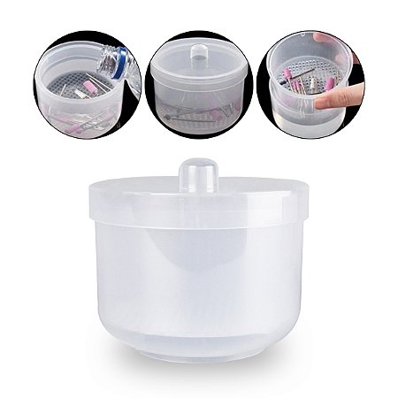 Pote Esterilizador Higiene Pinça Broca Profissional Manicure