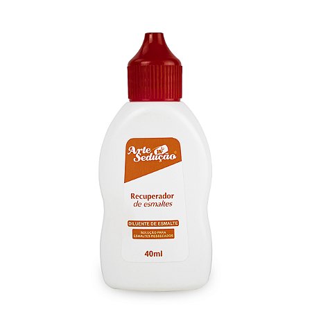 Diluente Recuperador de Esmalte Ressecado 40ml, Arte Sedução