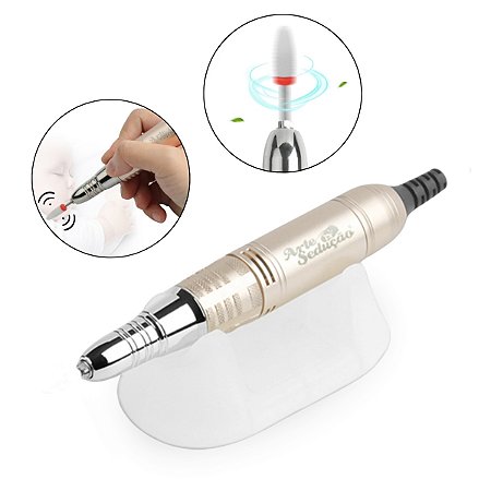 Caneta Para Lixadeira Elétrica Motor JMD Rosa, Arte Sedução