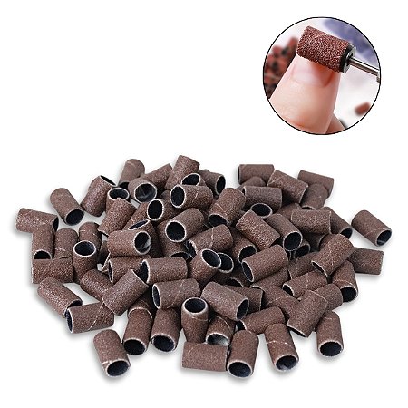 Kit 200 Lixas Refil Lixadeira Elétrica Unhas Gramatura #240