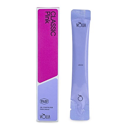 Refil Gel Classic Pink Sem TPO e HEMA LED/UV Unha 14g Vòlia