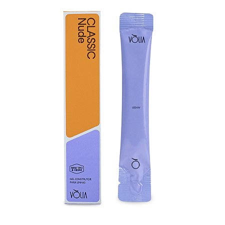 Refil Gel Classic Nude Sem TPO e HEMA LED/UV Unha 14g Vòlia