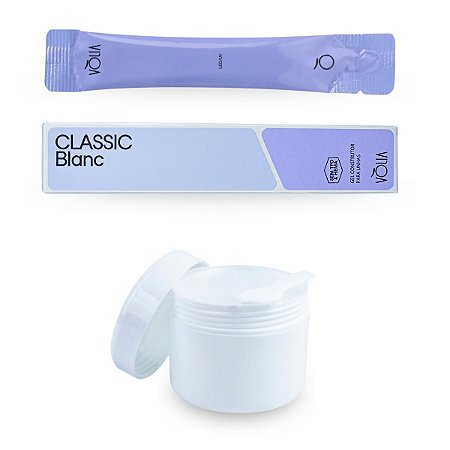 Kit Gel Classic Blanc Sem TPO HEMA 14g LED UV Vòlia + Pote