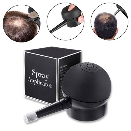 Spray Aplicador Bico Borrifador Maquiagem Fibra Capilar
