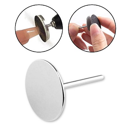 Broca Disco 2,5cm Manicure Pedicure Podologia Lixadeira