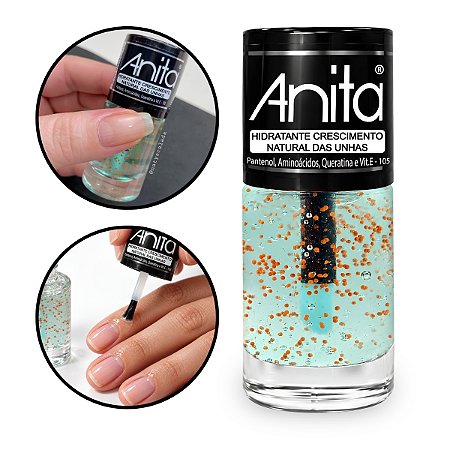 Esmalte Hidratante de Crescimento Natural das Unhas Anita