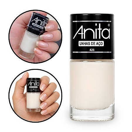 Base Fortalecedora Tratamento Unhas de Aço Unha Fraca Anita
