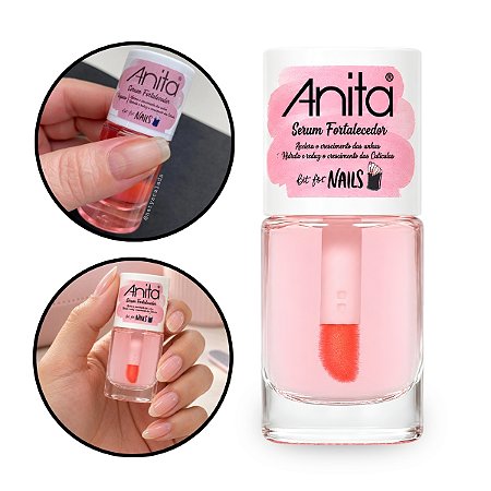 Sérum Fortalecedor Hidratação Crescimento Unhas Anita 10ml