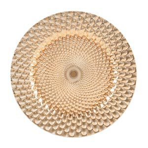 SOUSPLAT PLÁSTICO DOURADO 33cm