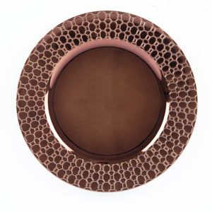 SOUSPLAT PLÁSTICO MARROM 33cm