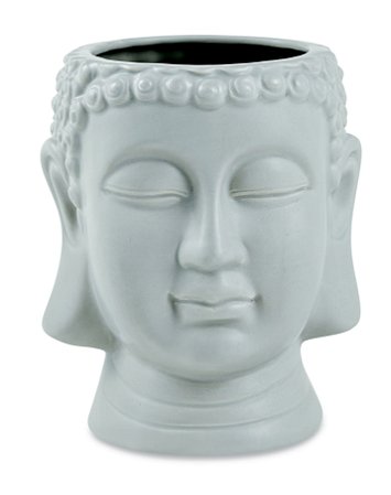 BUDA CINZA EM CERAMICA