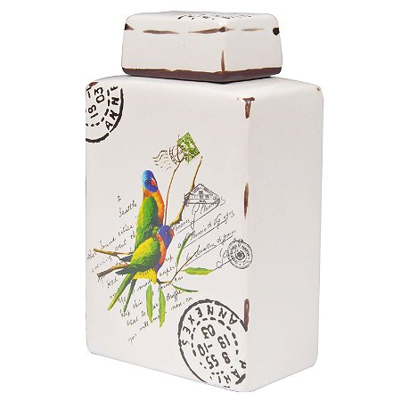 POTE DECORATIVO DE CERAMICA