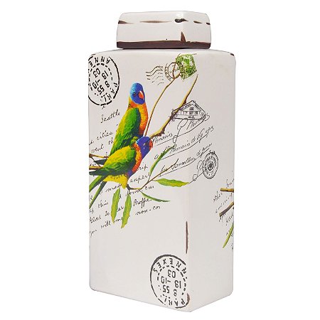 POTE DECORATIVO DE CERAMICA